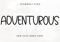 Adventurous Font - Featured Image