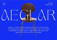 Aeglar Font - Featured Image