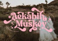 Aekabih Muskey Font - Featured Image