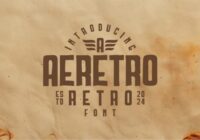 Aeretro Font - Featured Image