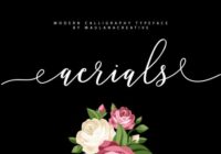 Aerials Font - Featured Image