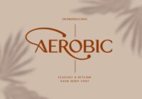 Aerobic Font - Featured Image