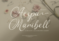 Aespa Maribell Font - Featured Image