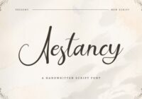Aestancy Font - Featured Image