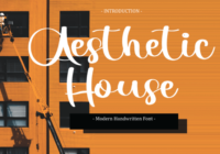 Aesthetic House Font - Featured Image