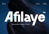 Afilaye Font - Featured Image