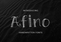 Afino Font - Featured Image