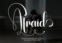 Afraid Font - Featured Image
