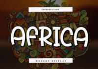 Africa Font - Featured Image
