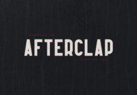 Afterclap Font - Featured Image