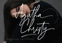 Agatha Christy Font - Featured Image
