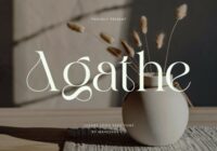 Agathe Font - Featured Image