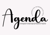 Agenda Font - Featured Image