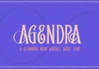Agendra Font - Featured Image