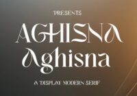 Aghisna Font - Featured Image