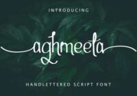 Aghmeeta Font - Featured Image