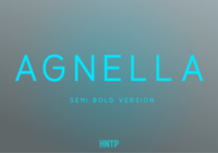 Agnella Semi-Bold Font - Featured Image