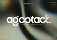 Agootack Font - Featured Image