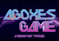 Agoxes Game Font - Featured Image