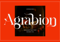 Agrabion Font - Featured Image