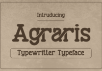Agraris Font - Featured Image