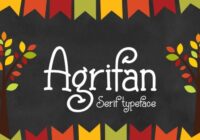 Agrifan Font - Featured Image