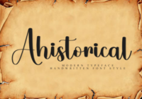 Ahistorical Font - Featured Image