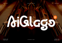 Aiglago Font - Featured Image