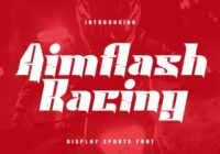 Aimflash Font - Featured Image