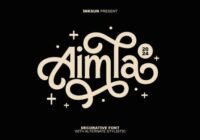 Aimla Font - Featured Image