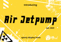 Air Jetpump Font - Featured Image