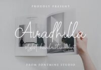 Airadhilla Font - Featured Image