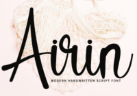 Airin Font - Featured Image
