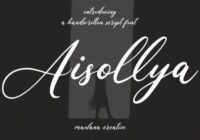 Aisollya Font - Featured Image