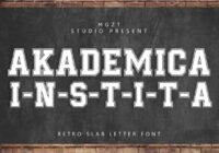 Akademica Instita Font - Featured Image