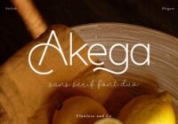 Akega Duo Font - Featured Image