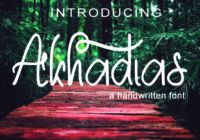 Akhadias Font - Featured Image