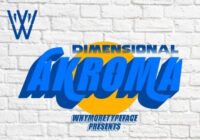 Akroma Font - Featured Image