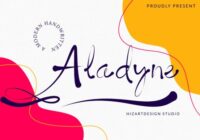 Aladyne Font - Featured Image