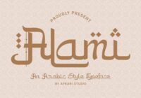 Alami Font - Featured Image