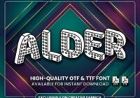 Alder Font - Featured Image