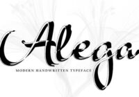 Alega Font - Featured Image