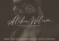 Alekin Wiliam Font - Featured Image