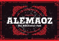 Alemaoz Font - Featured Image
