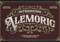 Alemoric Font - Featured Image