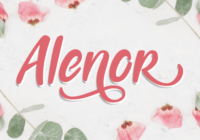Alenor Font - Featured Image