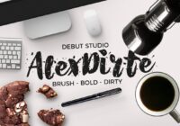 AlexDirte Font - Featured Image
