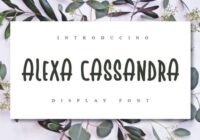 Alexa Cassandra Font - Featured Image