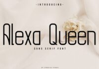 Alexa Queen Font - Featured Image