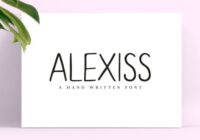 Alexiss Font - Featured Image